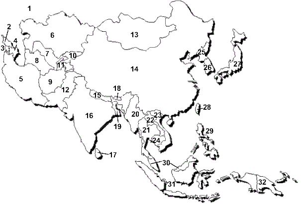 Countries Of Asia 2 